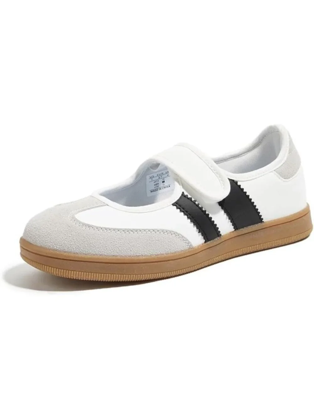Stylish Women's Slip-On Retro Sneakers - Soft Sole Casual Loafers & Skate Shoes